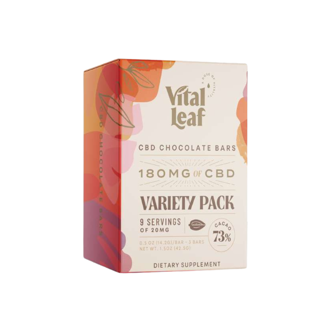 Mini CBD Chocolate Bar Variety Pack