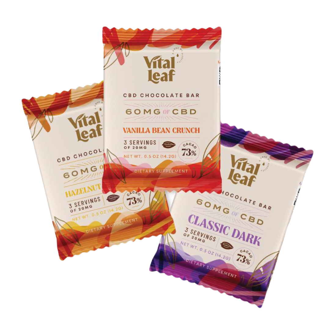 Mini CBD Chocolate Bar Variety Pack