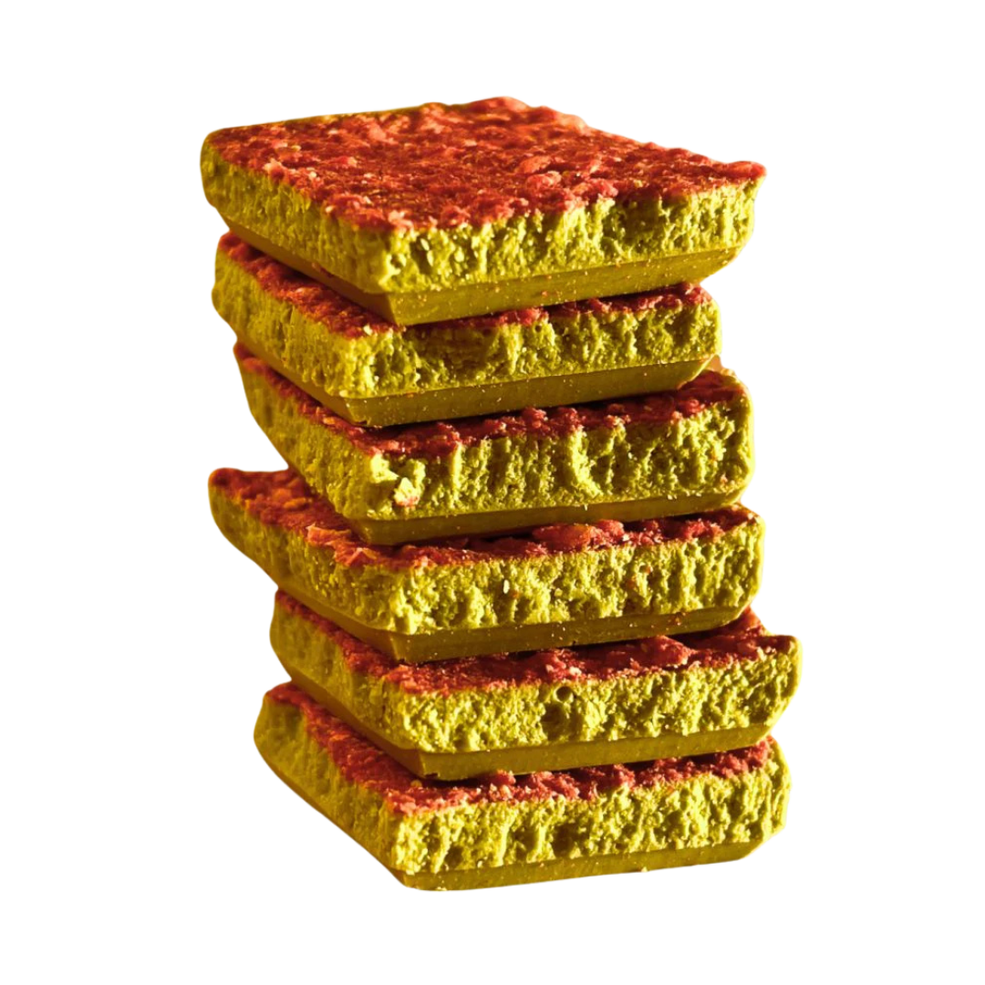 Mini Strawberry Matcha Chocolate Bar: Less Stress + Better Focus (14 mini bars)