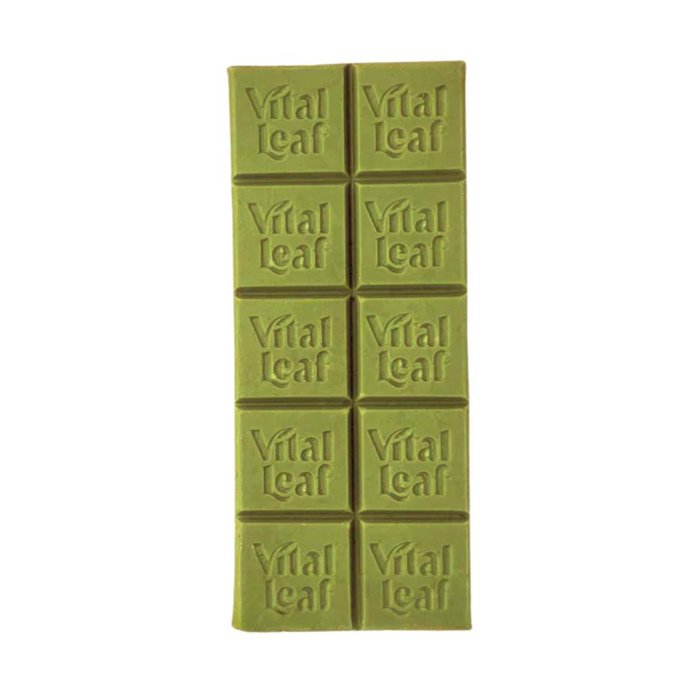 Strawberry Matcha Latte Chocolate Bar: Less Stress + Better Focus