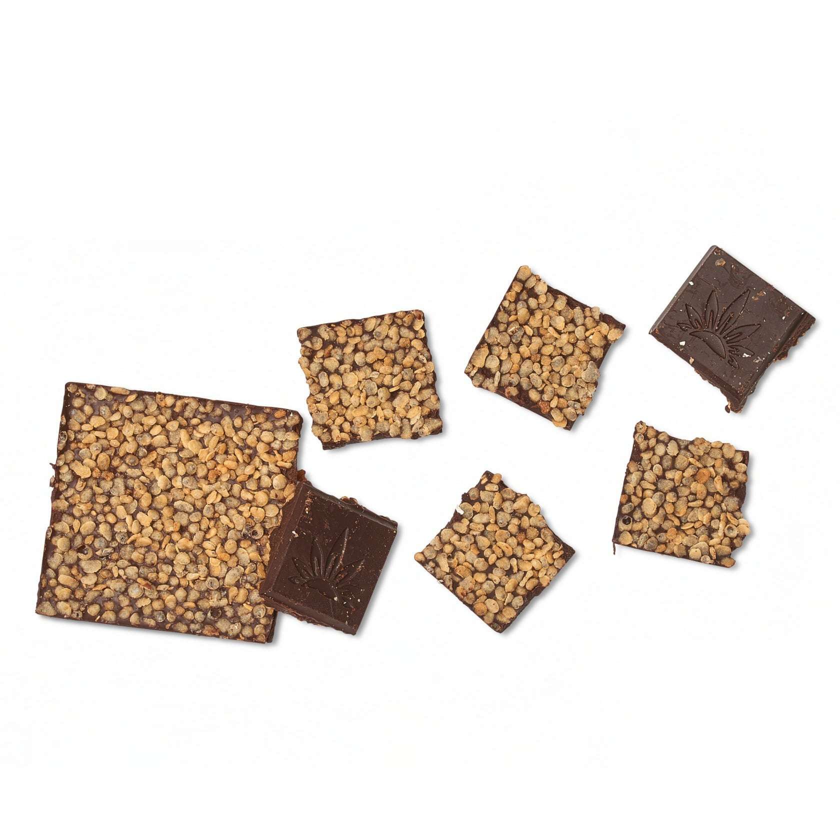 CBD Chocolate Bar | Quinoa Crunch | 100mg CBD | 12 unit Case Box image 0